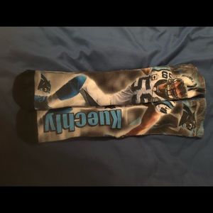 Luke Kuechly Carolina Panthers Socks.